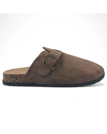 ZUECO CERRADO PLANO TIMBOS 132162 MARRÓN MARRóN