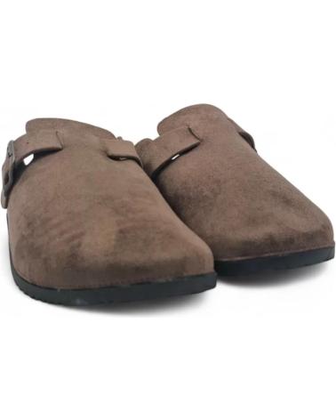 ZUECO CERRADO PLANO TIMBOS 132162 MARRÓN MARRóN