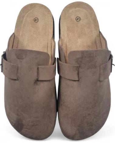 ZUECO CERRADO PLANO TIMBOS 132162 MARRÓN MARRóN