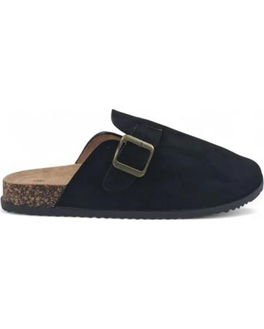 ZUECO CERRADO PLANO TIMBOS 132161 NEGRO NEGRO