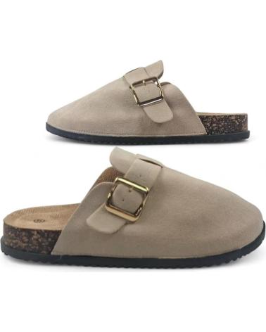 TIMBOS SABOT PLAT CONFORTABLE 132160 BEIGE BEIGE