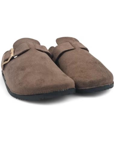 TIMBOS SABOT PLAT CONFORTABLE 132159 MARRON MARRóN