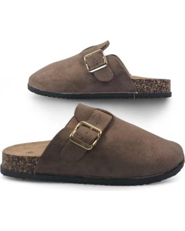 TIMBOS SABOT PLAT CONFORTABLE 132159 MARRON MARRóN