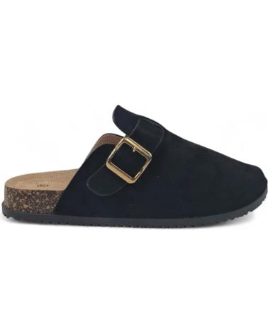 TIMBOS SABOT PLAT CONFORTABLE 132158 NOIR NEGRO