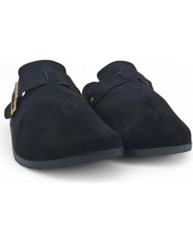 TIMBOS SABOT PLAT CONFORTABLE 132158 NOIR NEGRO