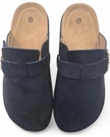 TIMBOS SABOT PLAT CONFORTABLE 132158 NOIR NEGRO