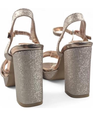 TIMBOS PLATFORM HIGH-HEEL SANDAL 13212 CHAMPAGNE VARIOS COLORES