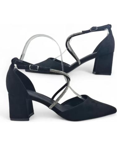 TIMBOS TACON FIESTA DE MUJER COLOR 132112 NEGRO