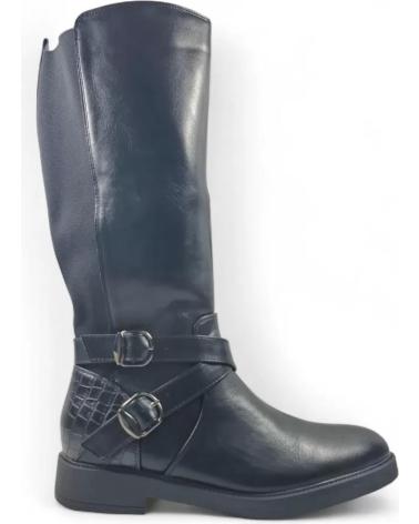 BOTTES PLATES TIMBOS NOIRES MODÈLE 132107 NEGRO