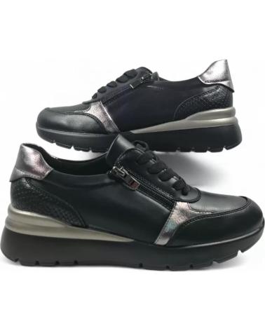 COMFORTABLE SPORT SHOE TIMBOS MODEL 132098 BLACK NEGRO