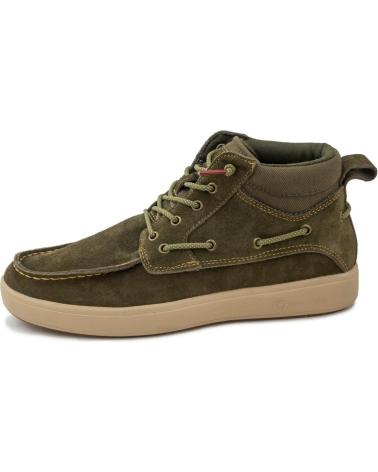 BOTA NATURAL WORLD CERLER 8452 H EM CAMURÇA HIDROFUGADA CÁQUI KAKI