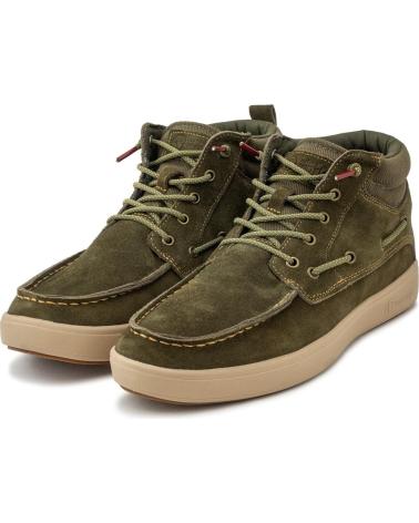 BOTA NATURAL WORLD CERLER 8452 H EM CAMURÇA HIDROFUGADA CÁQUI KAKI