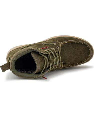 BOTA NATURAL WORLD CERLER 8452 H EM CAMURÇA HIDROFUGADA CÁQUI KAKI