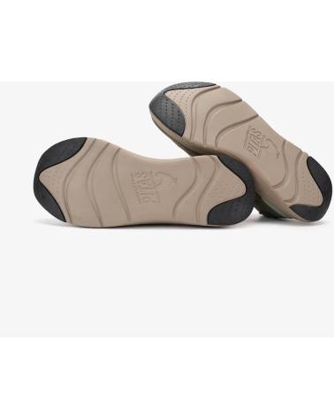 WALK IN PITAS TUI MAN: KHAKI WOOL SPORTS SNEAKER KAKI