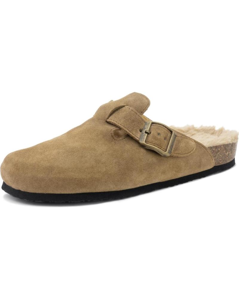 NATURAL WORLD CHIARA 7020U - TAMANCO DE CAMURÇA MOCA COM FORRO INTERIOR MOCA