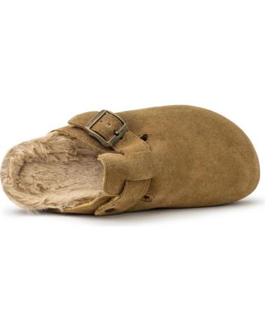 NATURAL WORLD CHIARA 7020U - TAMANCO DE CAMURÇA MOCA COM FORRO INTERIOR MOCA