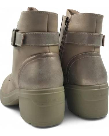 BOTTINE À TALON TIMBOS 132068 COULEUR BEIGE BEIGE