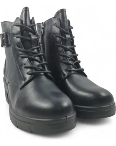 BOTTINE À TALON TIMBOS 132067 COULEUR NOIR NEGRO