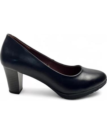 TIMBOS HEELED COURT SHOE 132058 CLASSIC BLACK NEGRO
