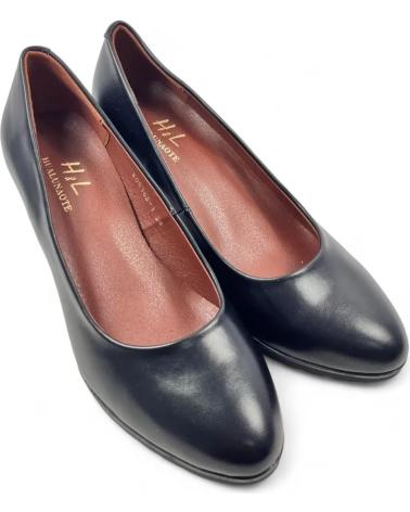 TIMBOS HEELED COURT SHOE 132058 CLASSIC BLACK NEGRO