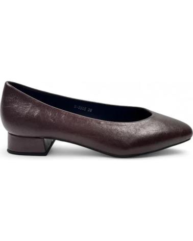 TIMBOS HEELED COURT SHOES 132057 BROWN MARRóN