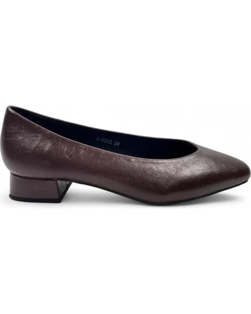 TIMBOS HEELED COURT SHOES 132057 BROWN MARRóN