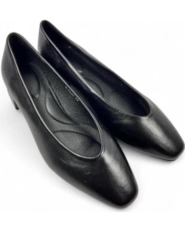 TIMBOS HEELED COURT SHOES 132056 BLACK NEGRO