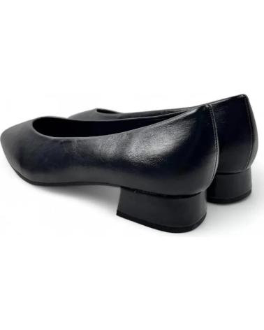 TIMBOS HEELED COURT SHOES 132056 BLACK NEGRO