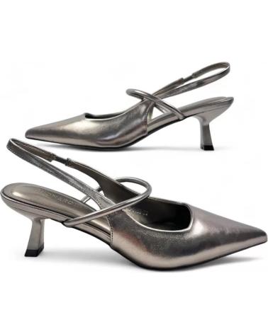 TIMBOS SLINGBACK PARTY HEELS GUNMETAL MODEL 132045 VARIOS COLORES