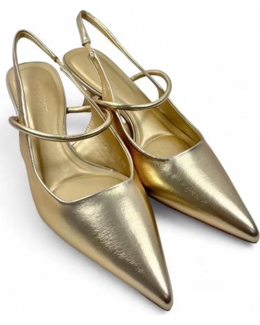 TIMBOS SLINGBACK PARTY HEELS GOLD MODEL 132044 AMARILLO