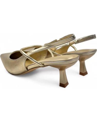 TIMBOS SLINGBACK PARTY HEELS GOLD MODEL 132044 AMARILLO