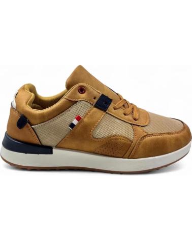 TIMBOS ZAPATILLA DEPORTIVA DE HOMBRE BEIGE 132036 MARRóN