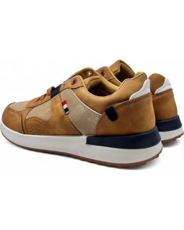 TIMBOS ZAPATILLA DEPORTIVA DE HOMBRE BEIGE 132036 MARRóN