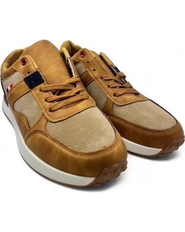 TIMBOS ZAPATILLA DEPORTIVA DE HOMBRE BEIGE 132036 MARRóN