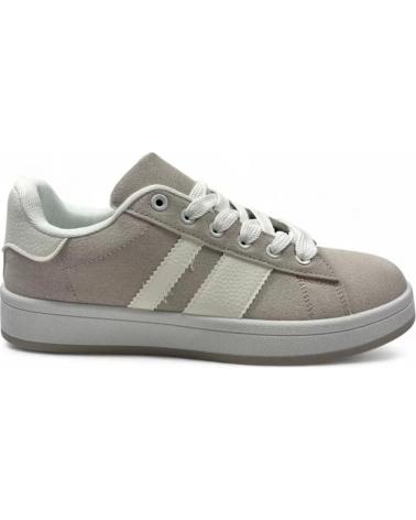 TIMBOS 132028 GREY SPORTS SNEAKER WITH WHITE DETAILS BLANCO
