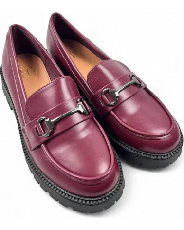 TIMBOS LOAFER WITH STRAP 132023 BURGUNDY VARIOS COLORES