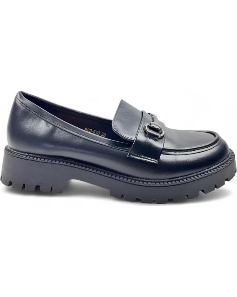 TIMBOS LOAFER WITH STRAP 132022 BLACK NEGRO