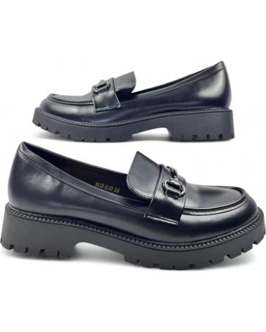 TIMBOS LOAFER WITH STRAP 132022 BLACK NEGRO