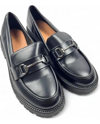 TIMBOS LOAFER WITH STRAP 132022 BLACK NEGRO