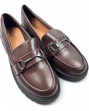 TIMBOS LOAFER WITH STRAP 132021 BROWN MARRóN
