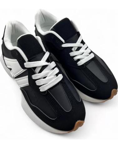 TIMBOS 132020 BLACK CASUAL SNEAKERS NEGRO