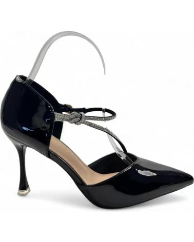 TIMBOS DRESS HEELS MODEL 132016 - BLACK NEGRO