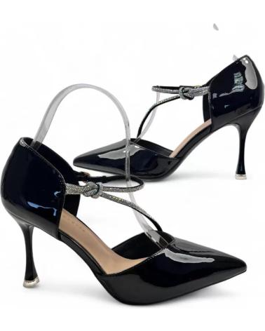 TIMBOS DRESS HEELS MODEL 132016 - BLACK NEGRO