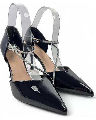 TIMBOS DRESS HEELS MODEL 132016 - BLACK NEGRO