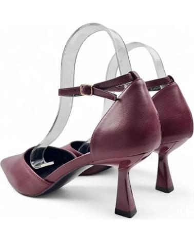 TIMBOS DRESS HEELS MODEL 132015 - WINE ROJO