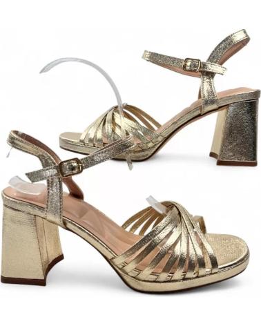 TIMBOS HEELED SANDAL 132011 GOLD AMARILLO