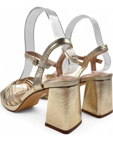 TIMBOS HEELED SANDAL 132011 GOLD AMARILLO