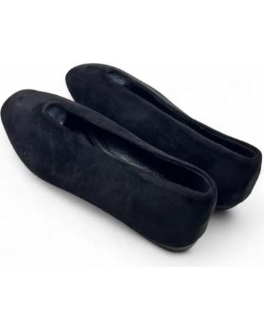 TIMBOS 132007 FLAT BALLET FLATS BLACK NEGRO