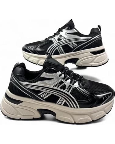 TIMBOS URBAN SNEAKERS 132001 BLACK FOR WOMEN NEGRO