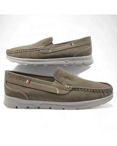 TIMBOS LOAFER 131850 KHAKI | COMFORT AND CASUAL STYLE MARRóN